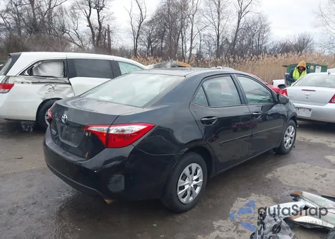 2015 Toyota Corolla L из США, поврежденный, VIN 2T1BURHE2FC353176